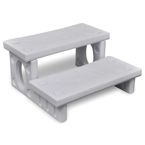 vidaXL Spatrap wit, Tuin en Terras, Zwembad-toebehoren, Nieuw, Verzenden