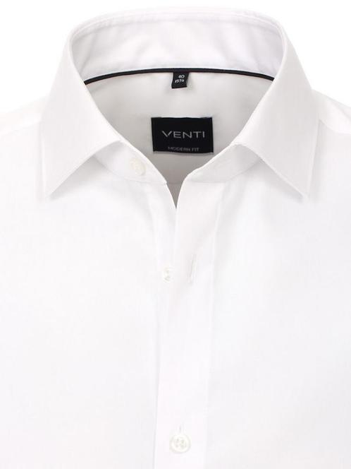 Venti Overhemd Met Manchet Modern Fit 001980-000 Wit, Kleding | Heren, Overhemden, Wit, Nieuw, Verzenden