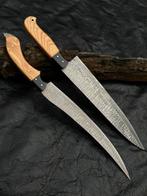 Keukenmes - Keukengerei - Handgemaakte Damascus-messen,