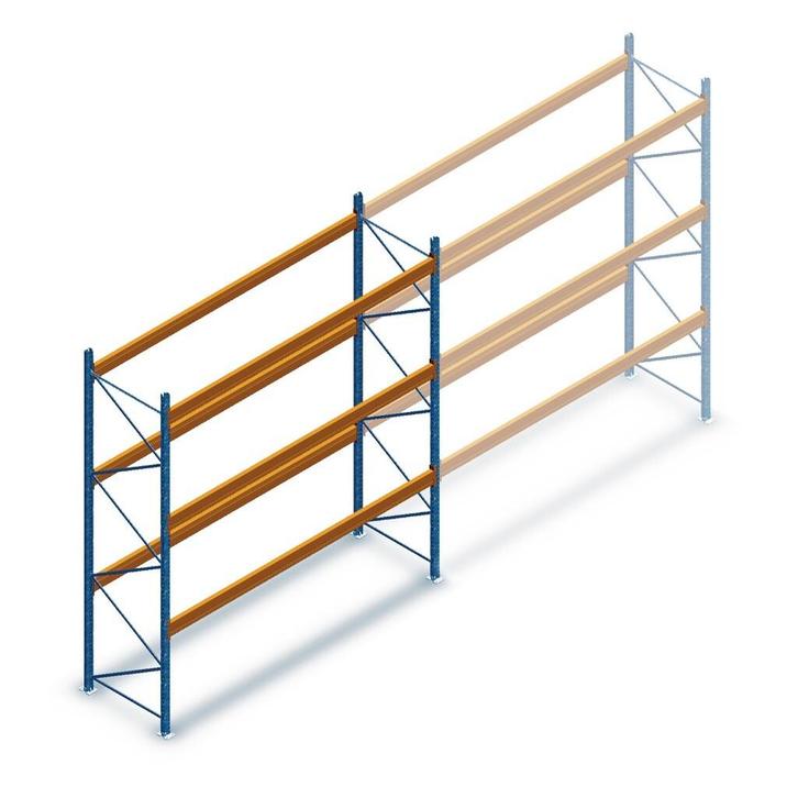 Gebruikte JH MPB palletstelling 4250x3600x1100 mm (hxbxd) 3, Zakelijke goederen, Kantoor en Winkelinrichting | Magazijn, Stelling en Opslag