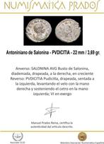 Romeinse Rijk. Salonina (Augusta, 254-268 n.Chr.).