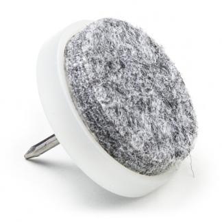 Vilt met spijker | Ø 24 mm | 80 stuks (Grijs), Huis en Inrichting, Woonaccessoires | Overige, Nieuw, Verzenden