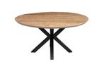 Salontafel Mangohout Tess Rond 70 cm, Huis en Inrichting, Tafels | Salontafels, Verzenden, Rond, Nieuw, Industriële meubels