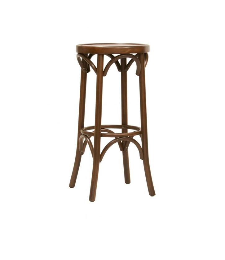 Barkruk Thonet Noa - Noten Vintage/Café, Huis en Inrichting, Barkrukken, Ophalen