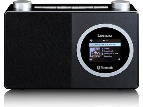 Lenco DIR-70BK - Internet radio met kleurendisplay en, Huis en Inrichting, Woonaccessoires | Overige, Zo goed als nieuw, Verzenden