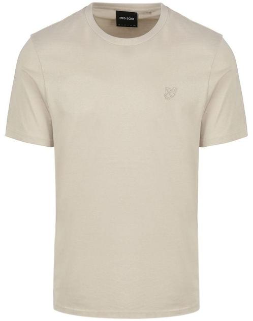 Lyle and Scott T-shirt Plain Ecru maat XL Heren, Kleding | Heren, T-shirts, Wit, Nieuw, Maat 56/58 (XL), Verzenden