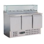 COMBISTEEL PIZZAWERKBANK 3 DEUREN - COMPACT LINE, Verzenden, Nieuw in verpakking