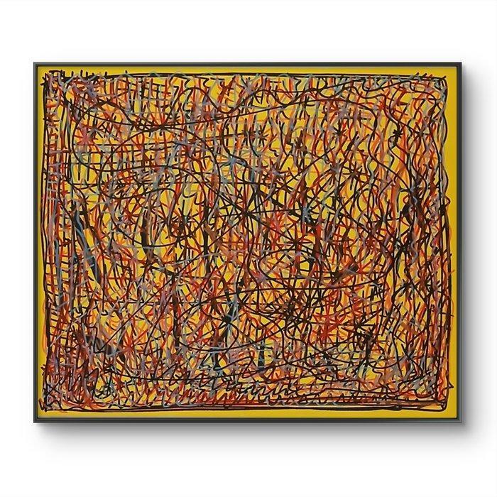 Sergio Romero - Coexistencia 7, Antiek en Kunst, Kunst | Schilderijen | Modern