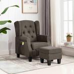 Massagestoel Taupe incl. Voetenbank | OP=OP | Tweedekans, Huis en Inrichting, Stoelen, Ophalen of Verzenden, Nieuw, Overige kleuren