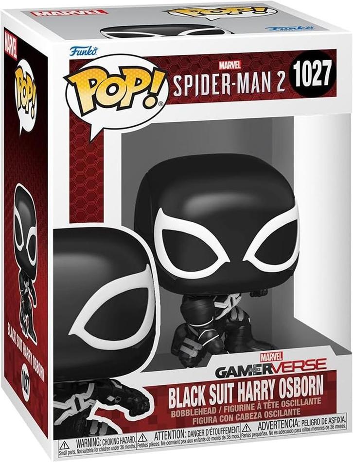 Funko Pop! - Spider-Man 2 Harry Osborn (Black Suit) #1027 |, Verzamelen, Poppetjes en Figuurtjes, Nieuw, Verzenden