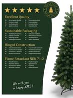 XMS-Trees Kunstkerstboom Banff H240xØ101cm Slank model, Diversen, Ophalen of Verzenden, Nieuw