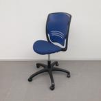 Eurosit Bobseat bureaustoelen - blauwe stof (alleen per set), Huis en Inrichting, Bureaus, Ophalen of Verzenden, Nieuw