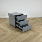 ladeblok vv 3 lades en sleutel, (hxbxd) 52x42x58 cm, grijs, Ophalen of Verzenden, Gebruikt, Metaal