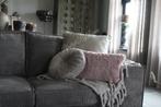 Plaid Ziggy franje pumice stone 180 cm, Huis en Inrichting, Woonaccessoires | Plaids en Woondekens, Ophalen of Verzenden, Nieuw