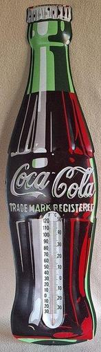 Coca-Cola - Reclamebord - Coca-Cola fles met thermometer -