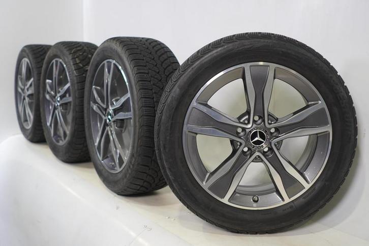 Mercedes C-Klasse W205 S205 C205 17 inch velgen Bridgestone, Auto-onderdelen, Banden en Velgen, Velg(en), Gebruikt, 17 inch, Winterbanden