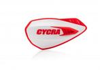 Cycra Cyclone Open handkappen Wit / Rood ( met bevestiging s, Verzenden, Nieuw