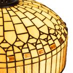 Tiffany tafellamp – Ø 38 × H 59 cm – Geometrisch patroon, Verzenden, Nieuw