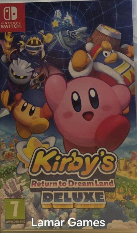 Kirby return to dreamland (Nintendo Switch tweedehands game), Spelcomputers en Games, Games | Nintendo Switch, Zo goed als nieuw