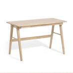 *WOONWINKEL* Kave Home Curie Modern Bureau Van Licht Hout, Huis en Inrichting, Bureaus, Verzenden, Nieuw