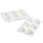 Silikomart Siliconen Vorm Iglo Ø7,6x4,2cm (6), Hobby en Vrije tijd, Taarten en Cupcakes maken, Verzenden, Nieuw