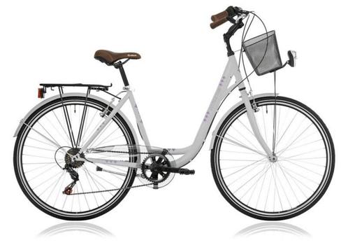 CENTRAL PARK 28 DAME 6V Wit, Fietsen en Brommers, Fietsen | Dames | Damesfietsen, Nieuw, Verzenden