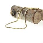 Gouden Venetiaanse ketting | 38 - 43 cm, Ophalen of Verzenden, Zo goed als nieuw, Overige kleuren, Goud