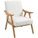 TRUUSK Gestoffeerde Fauteuil Lounge Stoel - Fluweel Look - A, Huis en Inrichting, Stoelen, Verzenden, Nieuw