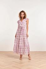 -30% Smashed Lemon  Smashed Lemon 24324 maxi wikkelstijl jur, Kleding | Dames, Jurken, Verzenden, Nieuw, Wit