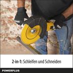 Powerplus POWX06250 Haakse slijper set - 2 stuks - 115mm -, Verzenden, Zo goed als nieuw