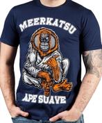 Meerkatsu ART Meerkatsu Ape Suave T-Shirt Katoen Blauw, Nieuw, Maat 46 (S) of kleiner, Blauw, Ophalen of Verzenden