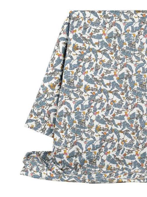 Panama meubelstof Made in Italy - Tropisch ontwerp met, Antiek en Kunst, Antiek | Kleden en Textiel