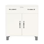 *WOONWINKEL* Tenzo Malibu Klein Retro Dressoir Wit, Huis en Inrichting, Nieuw, Verzenden