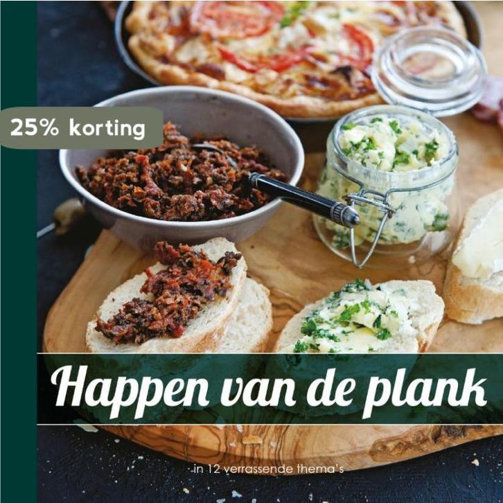 Happen van de plank 9789490561079, Boeken, Kookboeken, Gelezen, Verzenden