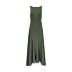 Barbara Bui • lange kaki jurk • S, Kleding | Dames, Jurken, Barbara Bui, Verzenden, Nieuw, Maat 36 (S)