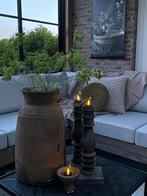 Solar LED waxinelichtjes Black - 3 stuks, Ophalen of Verzenden, Nieuw