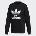 Trefoil Sweatshirt Zwart || Adidas, Kleding | Dames, Truien en Vesten, Nieuw, Verzenden