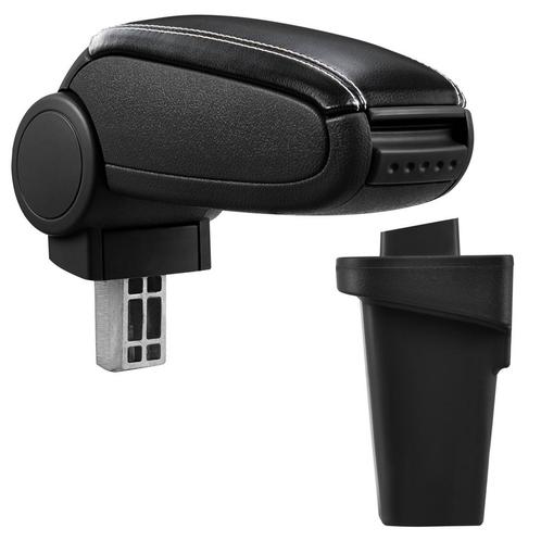 Armsteun voor Ford Focus 3 2011 kunstleer zwart en wit stiks, Auto-onderdelen, Interieur en Bekleding, Nieuw, Verzenden