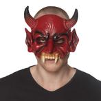 Halloween Masker Duivel Horens, Nieuw, Verzenden