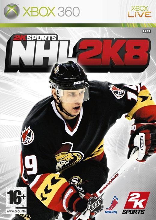 Xbox 360 NHL 2K8, Spelcomputers en Games, Games | Xbox 360, Zo goed als nieuw, Verzenden