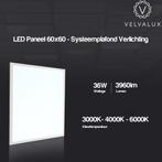LED Paneel 60x60 - Velvalux Lumis - LED Paneel, Ophalen of Verzenden, Nieuw, Lamp met armatuur