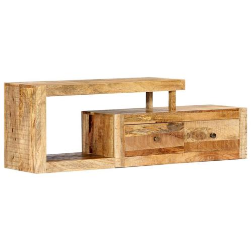 vidaXL Tv-meubel 120x30x40 cm massief mangohout, Huis en Inrichting, Kasten | Televisiemeubels, 25 tot 50 cm, Nieuw, Overige houtsoorten