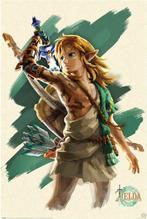 Poster The Legend of Zelda Tears of the Kingdom Link, Verzenden, Nieuw, A1 t/m A3