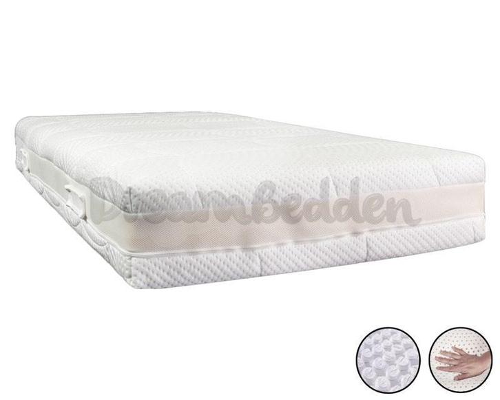 Tencel 3000 Matras Latex - 130 x 190, Huis en Inrichting, Slaapkamer | Matrassen en Bedbodems