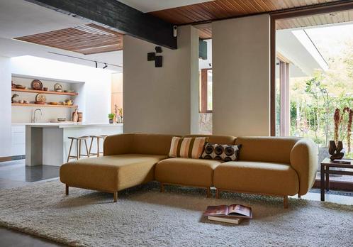 Moderne design banken - Hoekbanken - Chaise longue banken, Huis en Inrichting, Banken | Sofa's en Chaises Longues, Nieuw, Stof