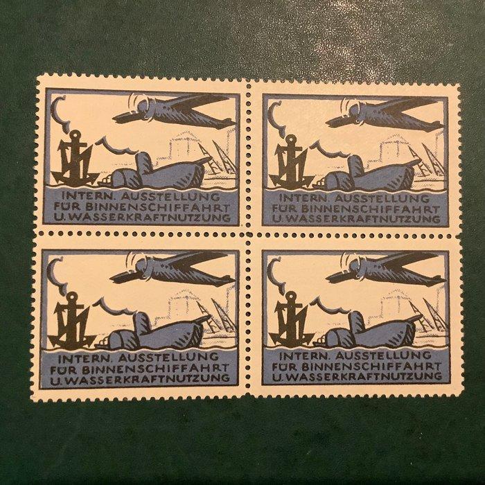 Duitse Rijk 1933 - Vignet van de tentoonstelling voor, Postzegels en Munten, Postzegels | Europa | Duitsland