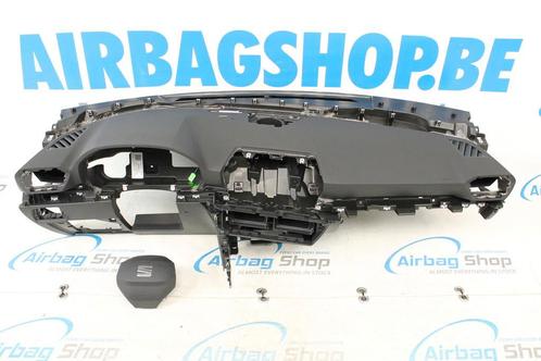 AIRBAG SET – DASHBOARD ZWART SEAT LEON MK4 (2020-HEDEN), Auto-onderdelen, Dashboard en Schakelaars, Gebruikt, Seat
