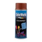 ColorWorks Hoogglans spuitlak koper - veelzijdig - 400 ml, Ophalen of Verzenden, Nieuw