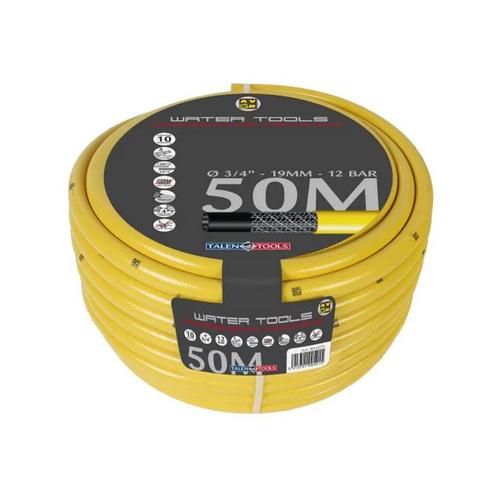ACTIE - Gele tuinslang 3/4” - 100M - 3 lagen - 12 Bar, Tuin en Terras, Tuinslangen, Tuinslang, Nieuw, Ophalen of Verzenden