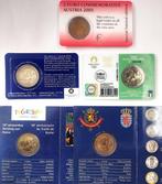 Europa. 2 Euro 2005/2023 (5 coincards) (Zonder Minimumprijs)